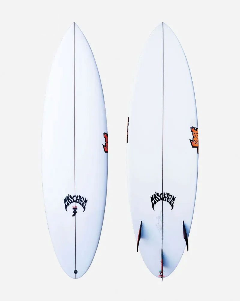 …Lost Sabo Taj Shortboard — full deck view
